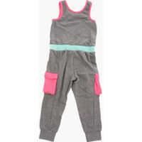 Rochii Nike pentru Fete - Rochii Nike Sleeveless Cargo Jumpsuit Gray Fete (BM 8274271) - B-mall.ro