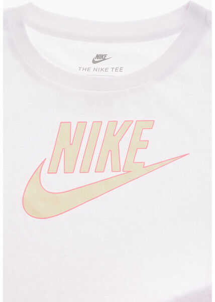 Tricouri Nike Logo-Print T-Shirt White Baieti (BM 8274529) 2