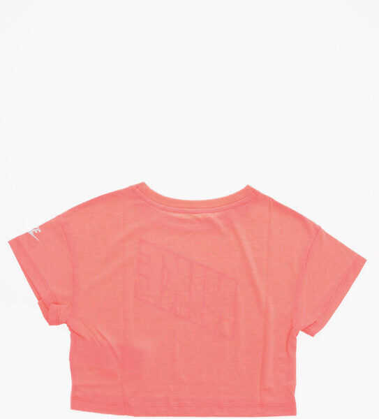 Tricouri Nike Logo Print T-Shirt Orange Baieti (BM 8274544) 3