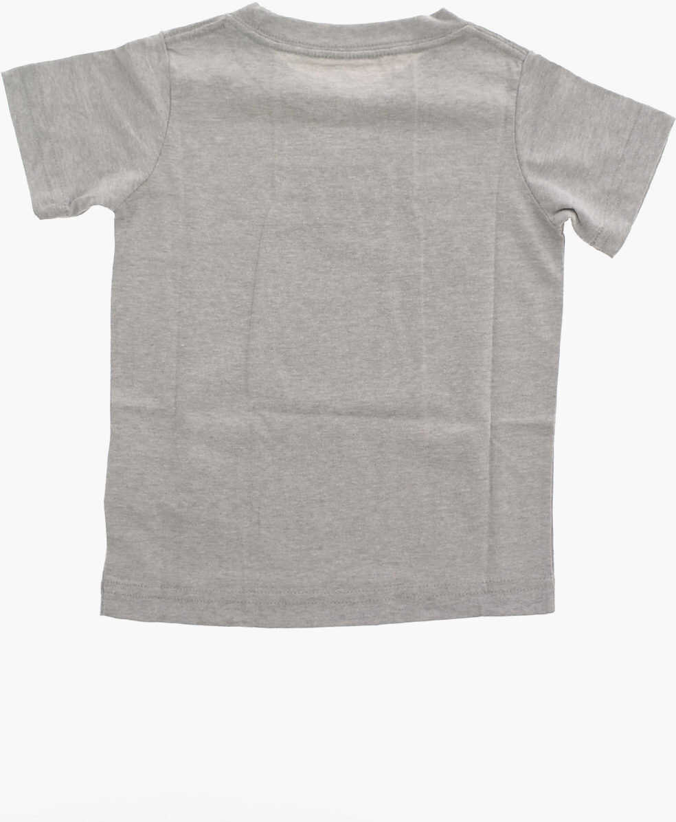 Tricouri Nike Logo-Print T-Shirt Gray Baieti (BM 8274550) 3