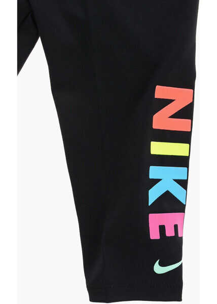 Pantaloni casual Nike Stretch Dri-Fit Leggings Black Baieti (BM 8274586) 2