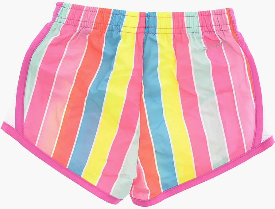 Pantaloni casual Nike Rainbow Striped Shorts Multicolor Baieti (BM 8274589) 3