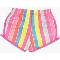 Pantaloni casual Nike pentru Baieti - Pantaloni casual Nike Rainbow Striped Shorts Multicolor Baieti (BM 8274589) - B-mall.ro
