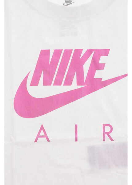 Tricouri Nike Air Jersey Logo Glitter T-Shirt White Baieti (BM 8274595) 2