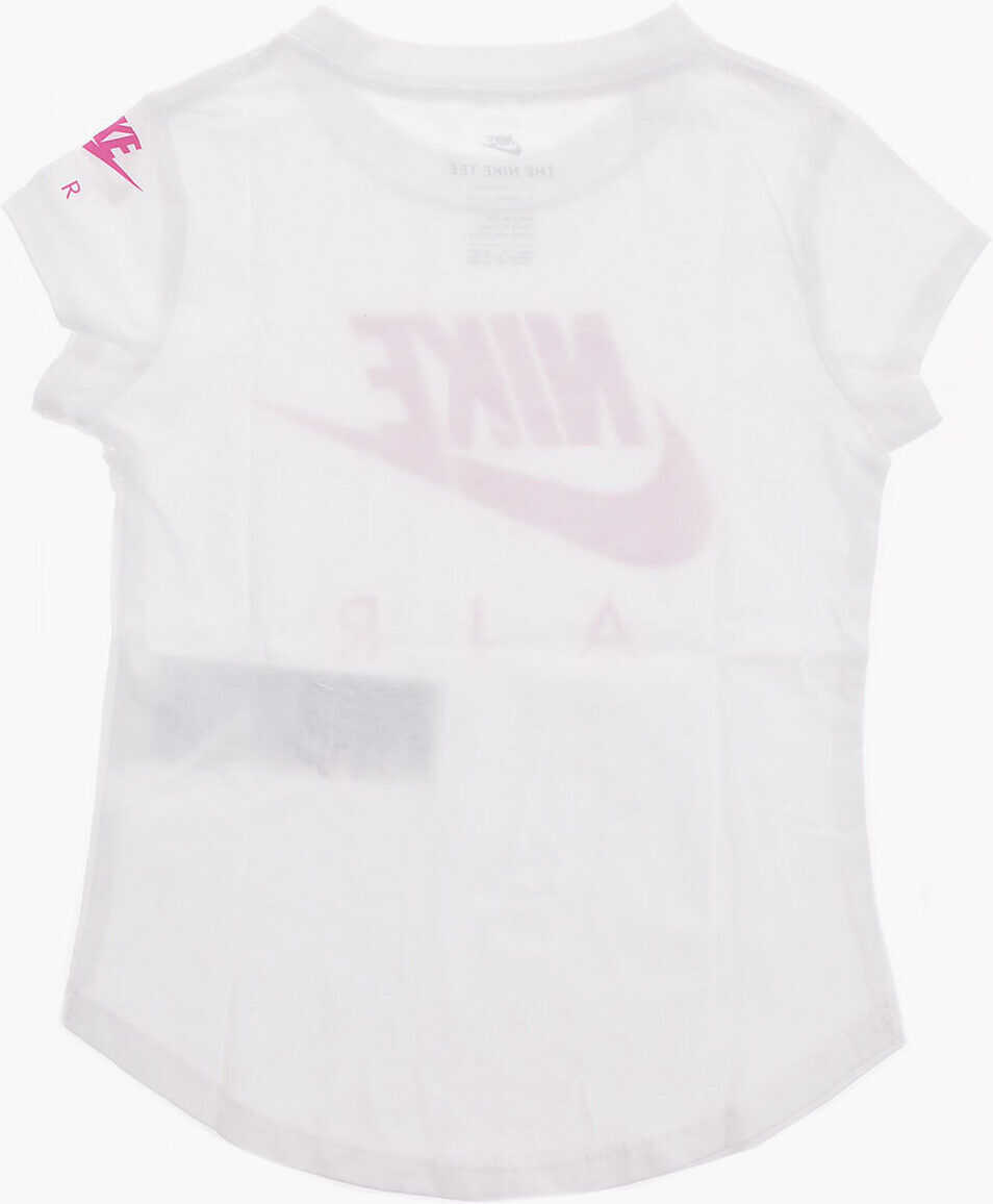Tricouri Nike Air Jersey Logo Glitter T-Shirt White Baieti (BM 8274595) 3