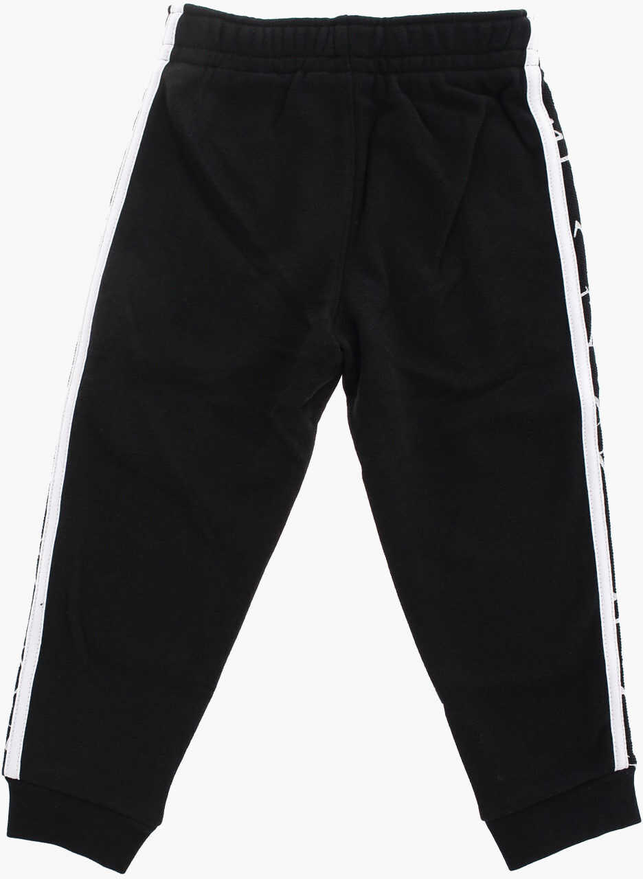 Pantaloni casual Nike Logo Side Band Jogger Pants Black Baieti (BM 8274637) 3