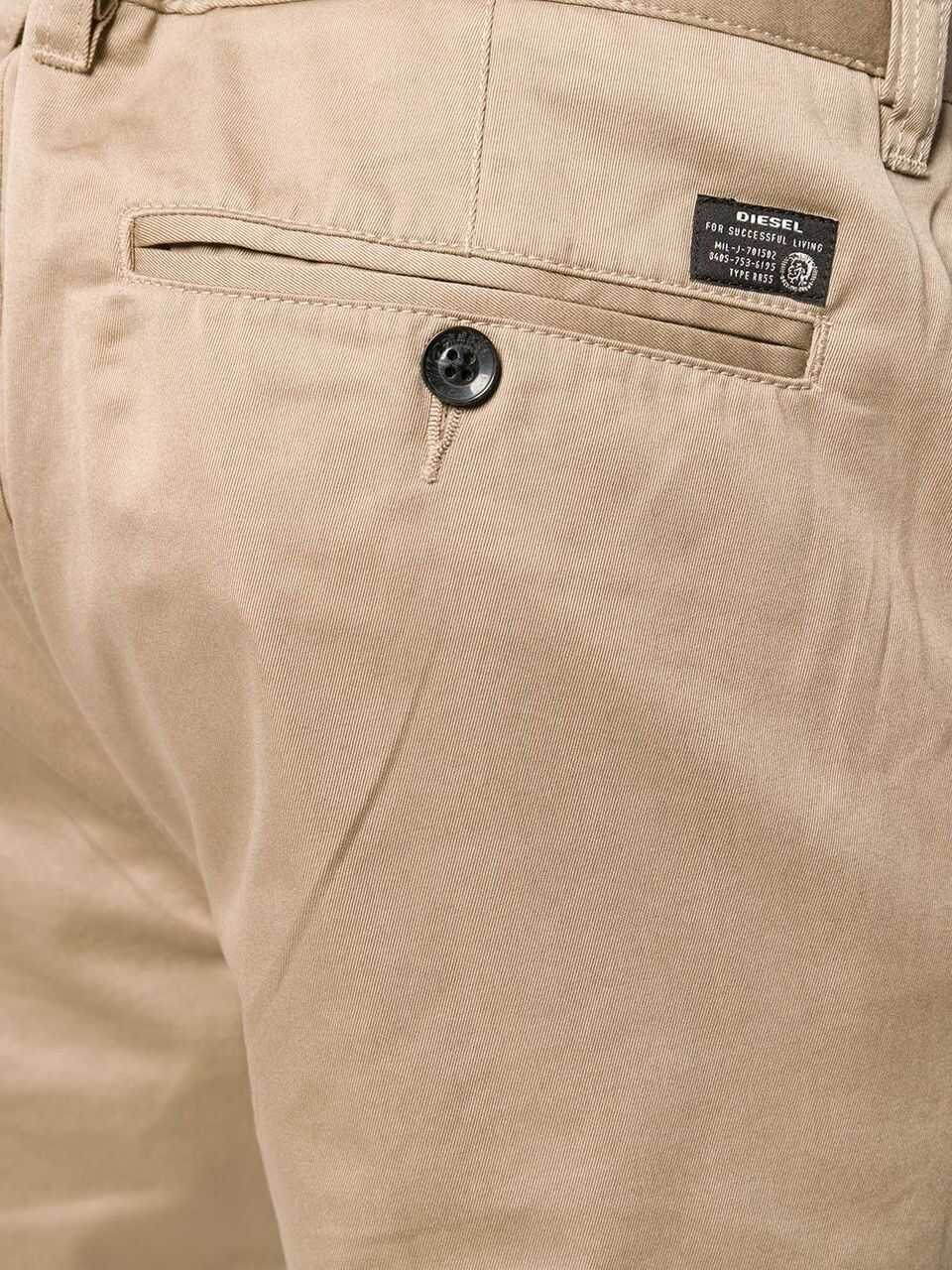 Pantaloni casual Diesel P-Madox 00S8T1 Crem Barbati (BM 8276353) 4