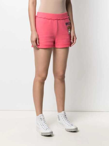 Pantaloni scurti Moschino Teddy Inside Out Shorts FUCHSIA Femei (BM 8276680) 3