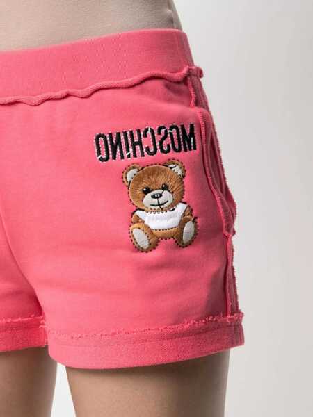 Pantaloni scurti Moschino Teddy Inside Out Shorts FUCHSIA Femei (BM 8276680) 5