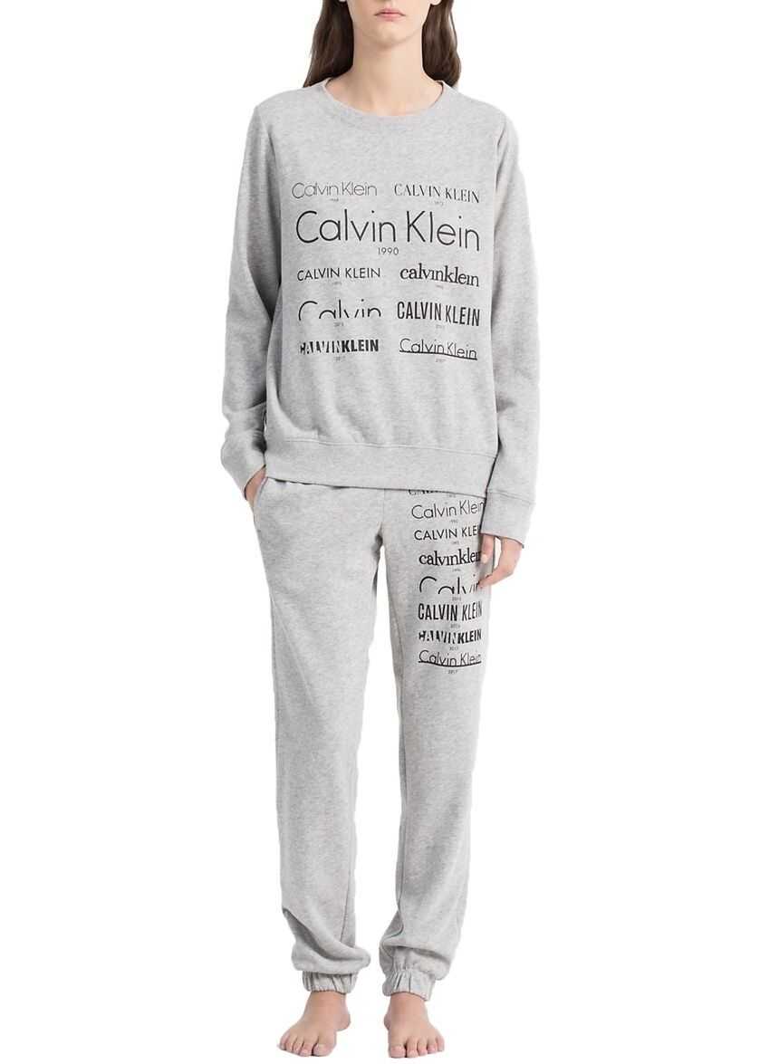 Bluze de trening Calvin Klein Sweatshirt QS5871E Grey Femei (BM 8276980) 3