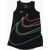 Nike Logo-Print Tank Dress Black