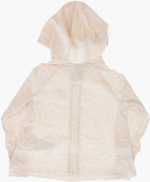 Bluze de trening Nike Hoodie Sweatshirt With Zip Closure Beige Baieti (BM 8277127) 3