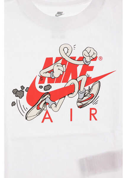 Tricouri Nike Air Printed TShirt White Baieti (BM 8277187) 2