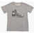 Converse All Star Logo-Print T-Shirt Gray