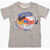 Converse All Star Logo-Print T-Shirt Gray