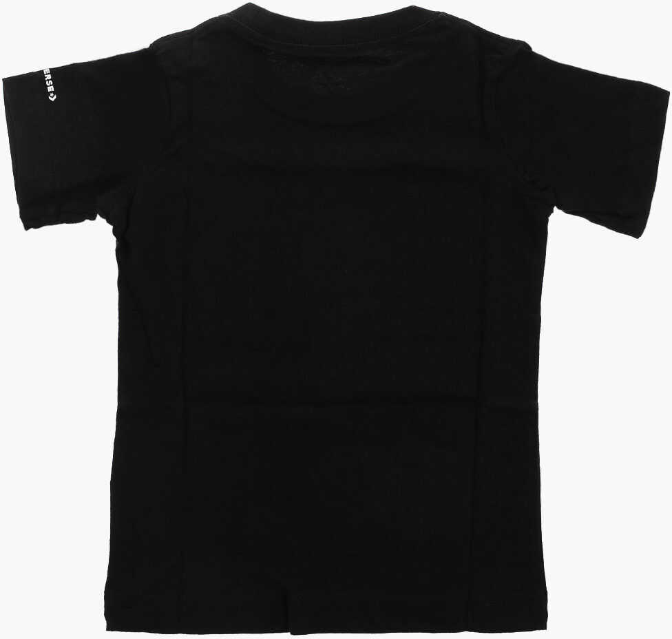 Tricouri Converse All Star Jersey T-Shirt Black Baieti (BM 8278006) 3