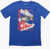 Converse All Star Logo-Print T-Shirt Blue