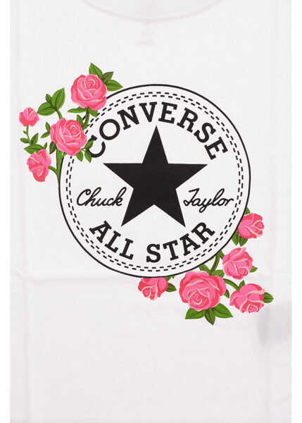 Tricouri Converse All Star Jersey T-Shirt White Baieti (BM 8278237) 2