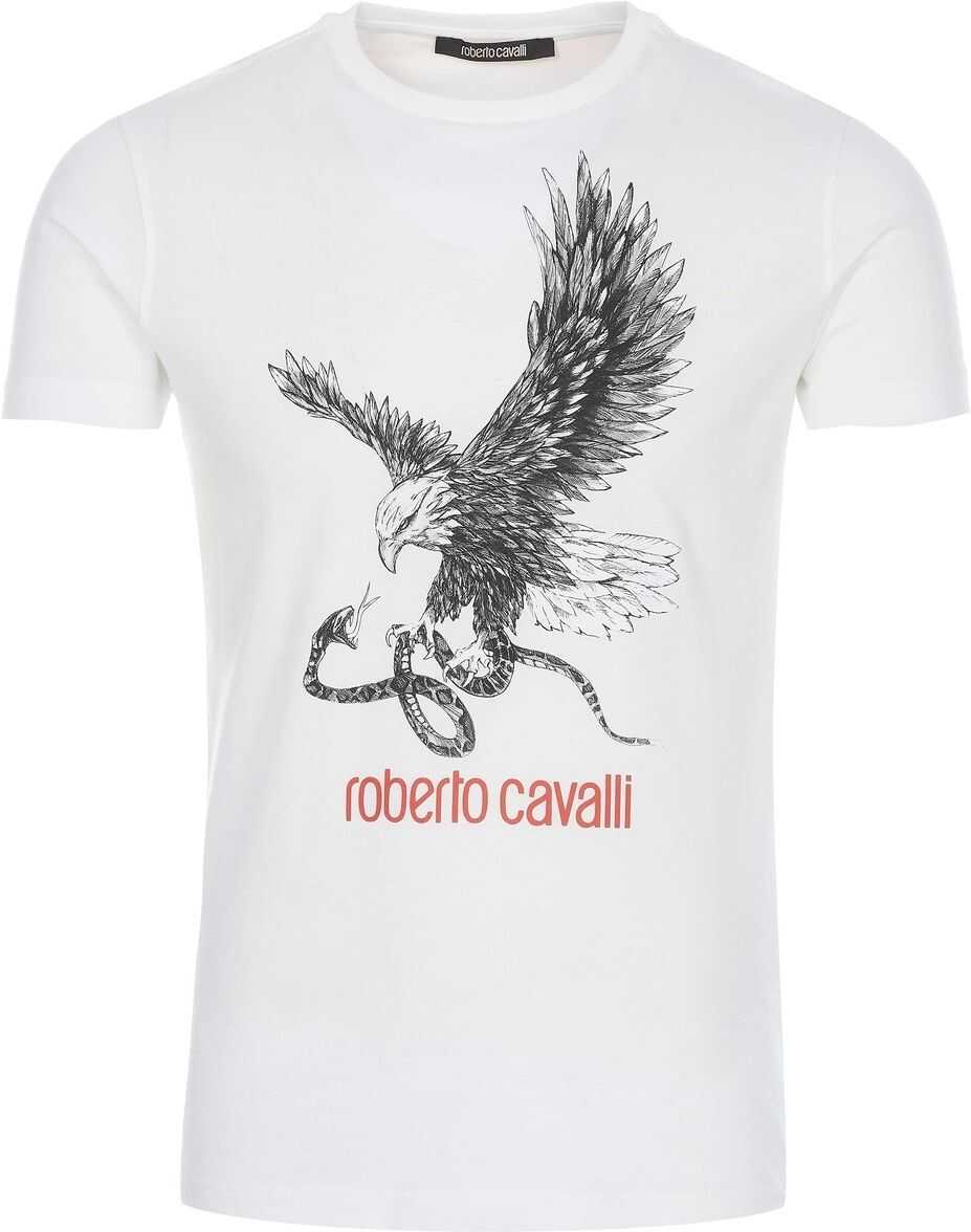 Roberto Cavalli T-Shirt HST65EA White