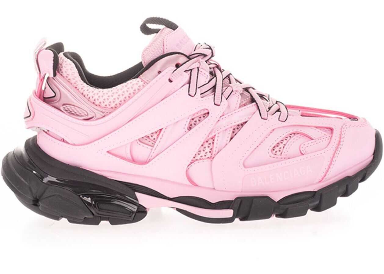 Balenciaga Track Sneakers In Pink And Black* Pink