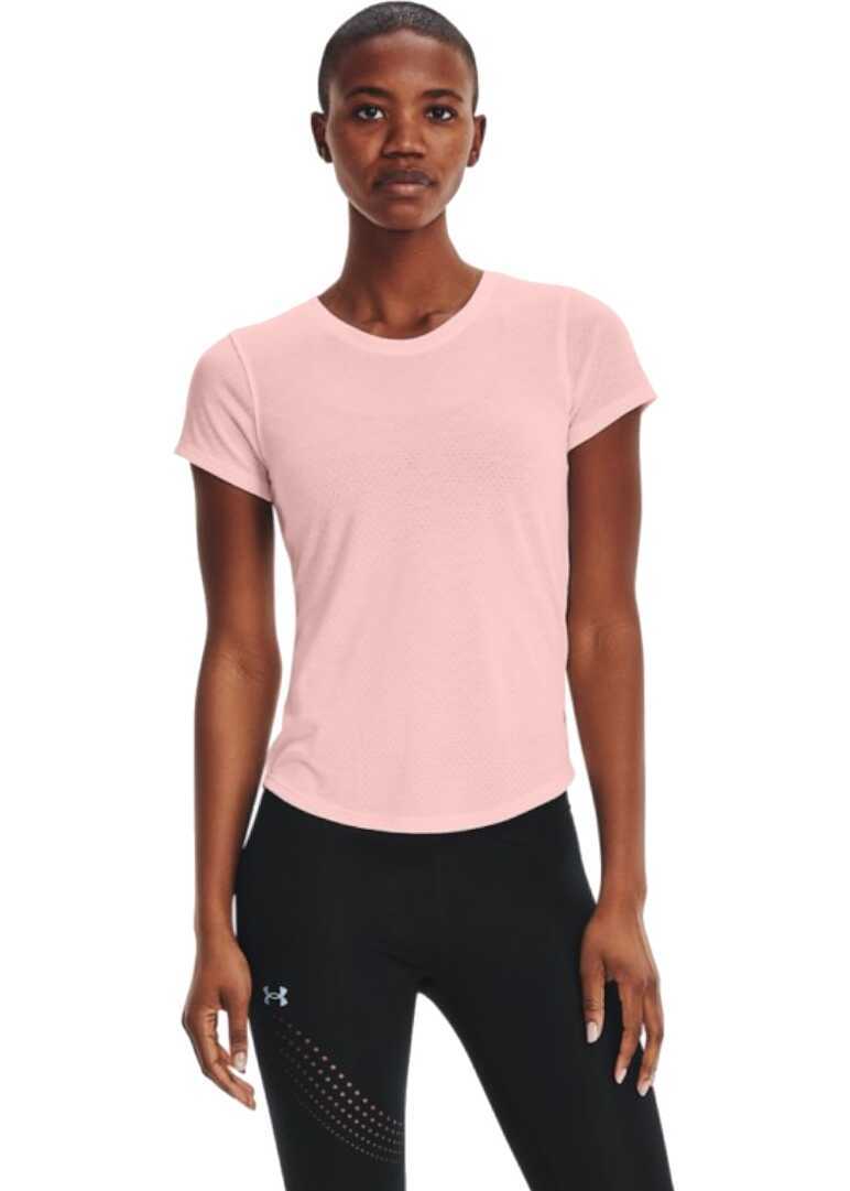 Tricouri Under Armour Streaker Run Short Sleeve Pink Femei (BM 8290249) 2