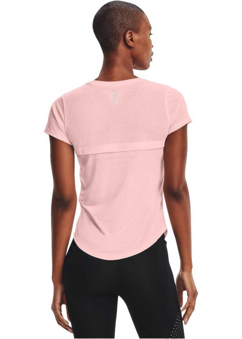 Tricouri Under Armour Streaker Run Short Sleeve Pink Femei (BM 8290249) 3