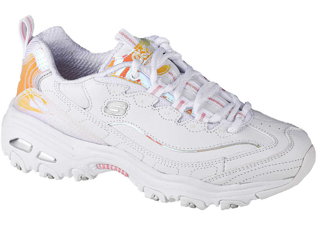 SKECHERS D\'Lites Pearly Glow White