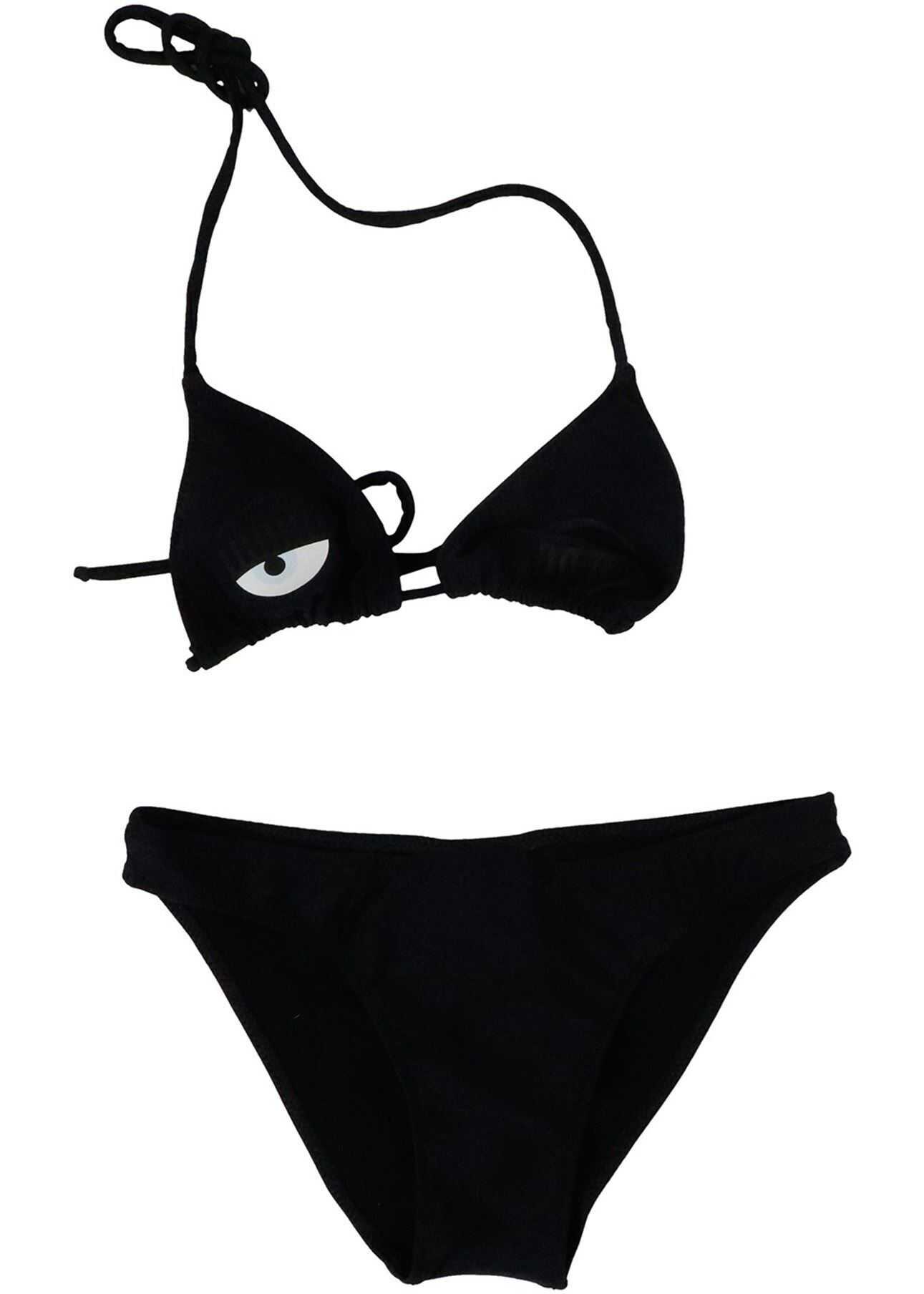 Chiara Ferragni Flirting Bikinis In Black CFKBK002BLACK Black