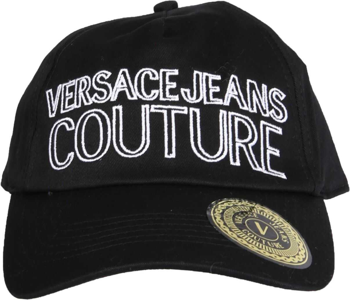 Versace Jeans Couture Baseball Cap E8YWAK11_85075MI9 BLACK