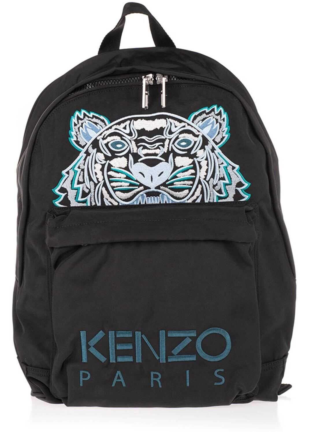 Kenzo Kampus Tiger Backpack In Black* Black