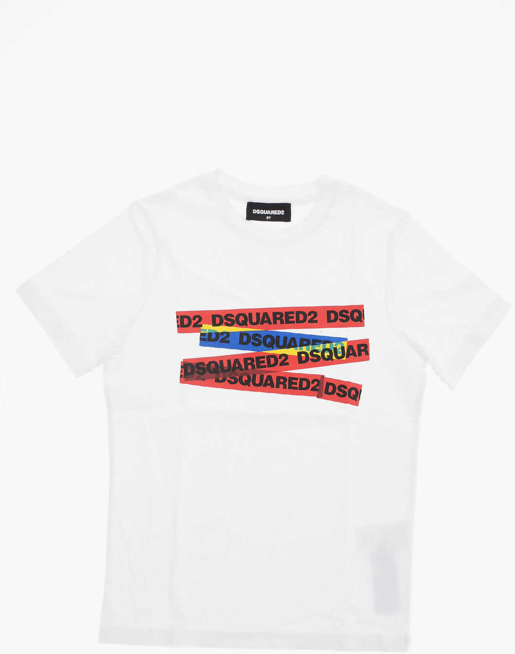 Dsquared2 Kids Printed T-Shirt White
