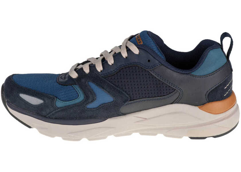 Sneakers SKECHERS Verrado Brogen Navy Barbati (BM 8298189) 2