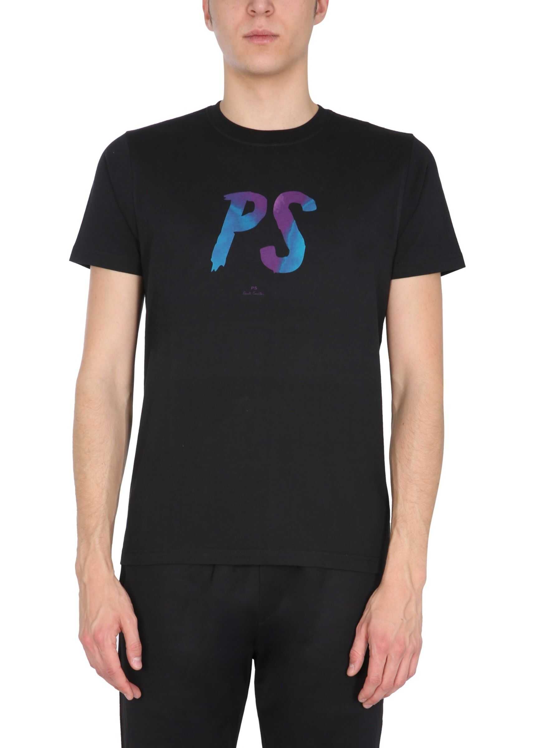 PS by Paul Smith Crew Neck T-Shirt M2R/010R/FP2619_79 BLACK