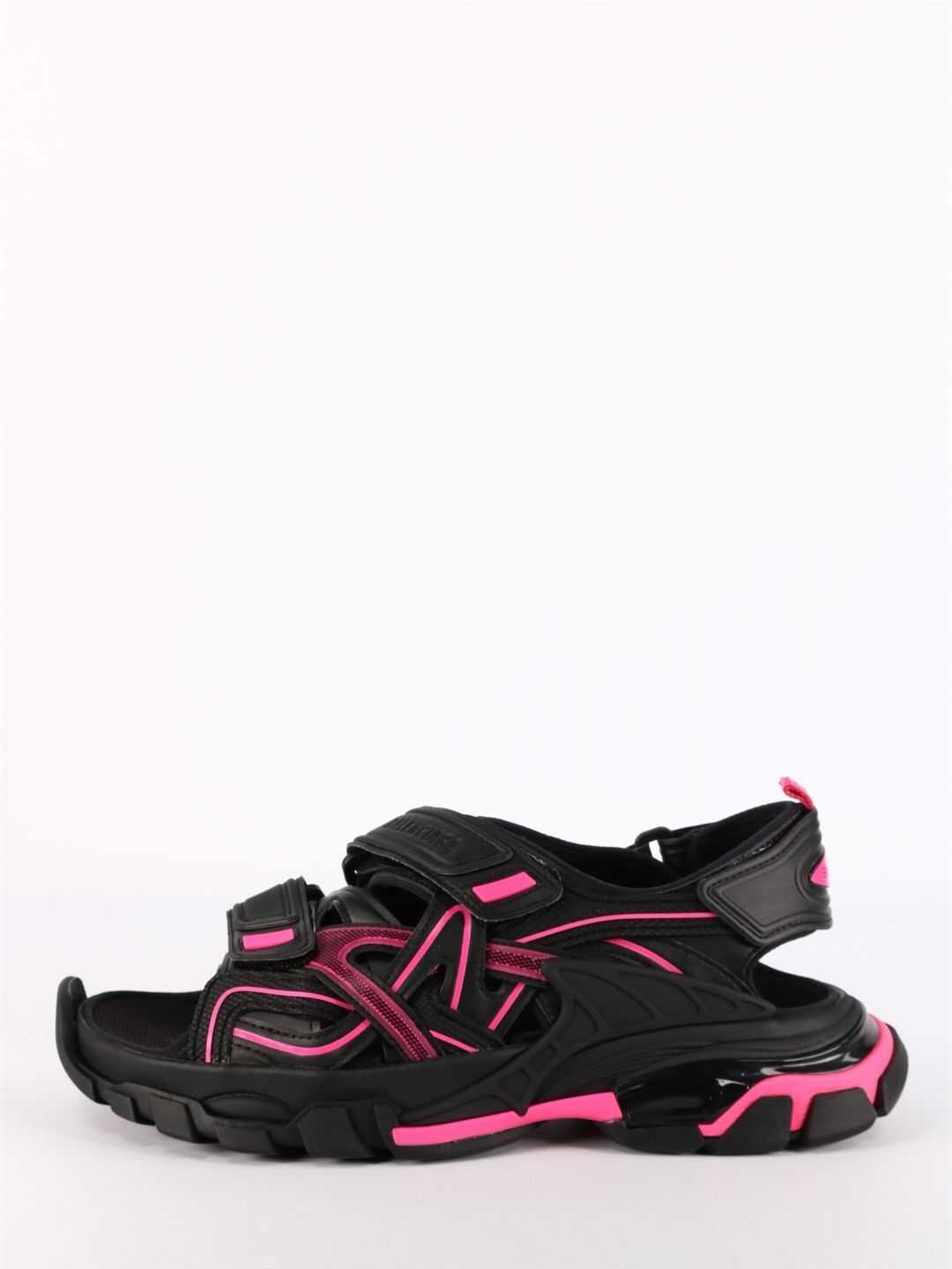 Balenciaga Track Sandals 617543 W3AJ1 Black