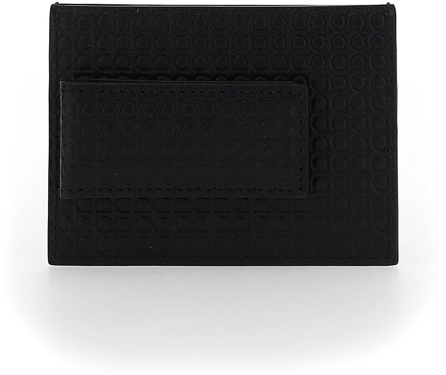 Salvatore Ferragamo Card Holder 714531 NERO