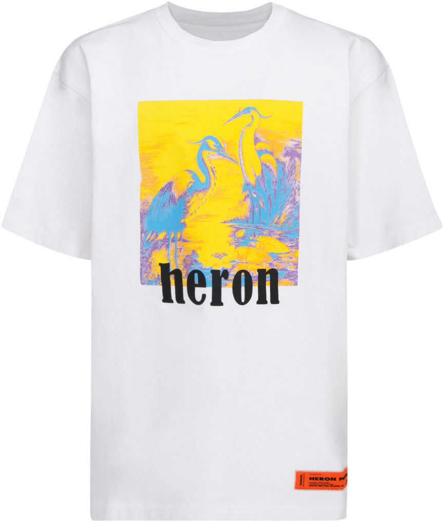 Heron Preston T-Shirt HMAA020R21JER004 WHITE YELL