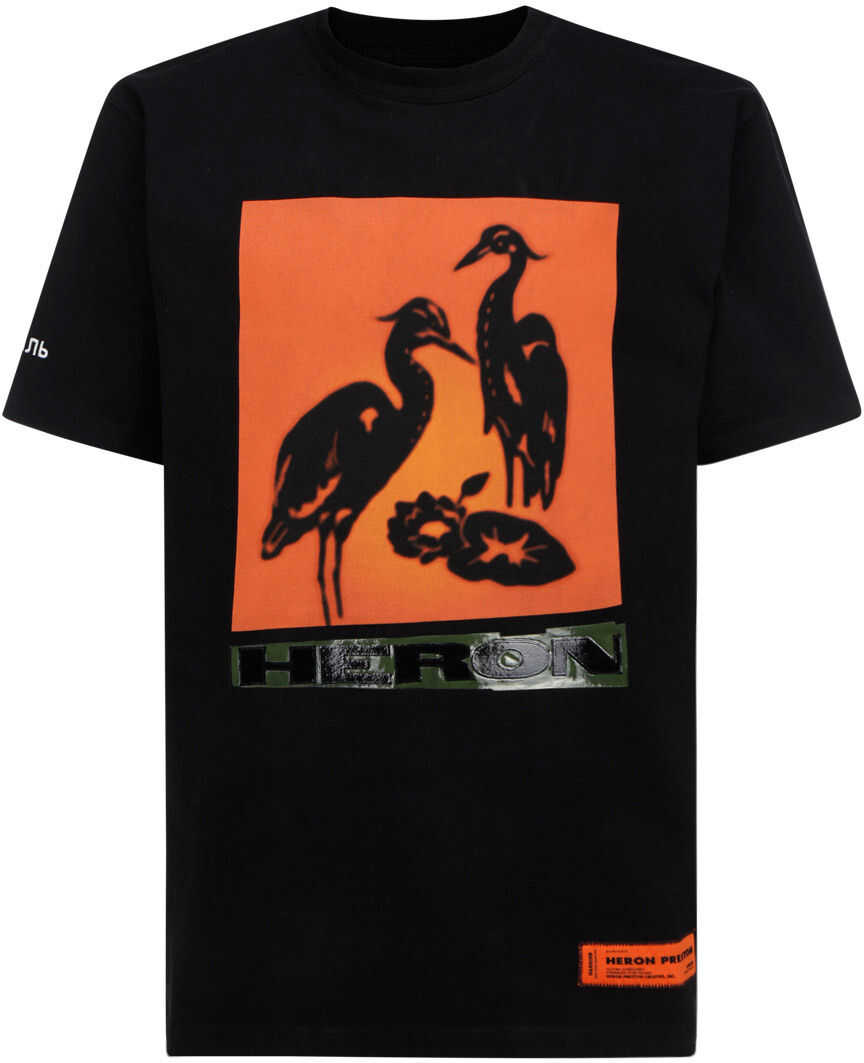 Heron Preston T-Shirt HMAA020R21JER003 BLACK