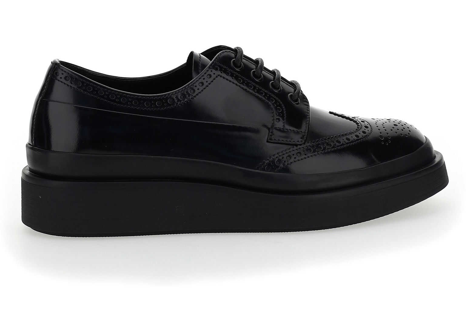 Prada Lace Up Shoes 2EE312P39 NERO