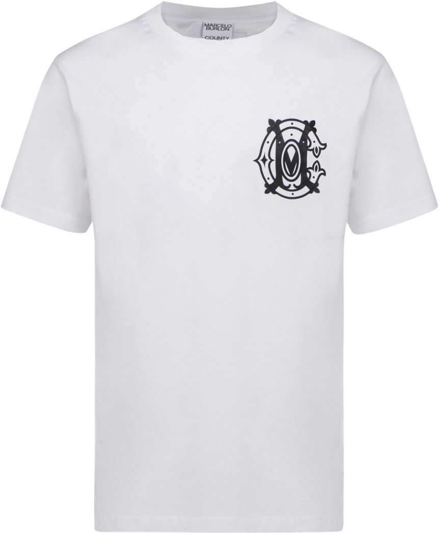 Marcelo Burlon T-Shirt CMAA018R21JER005 OFF WHITE