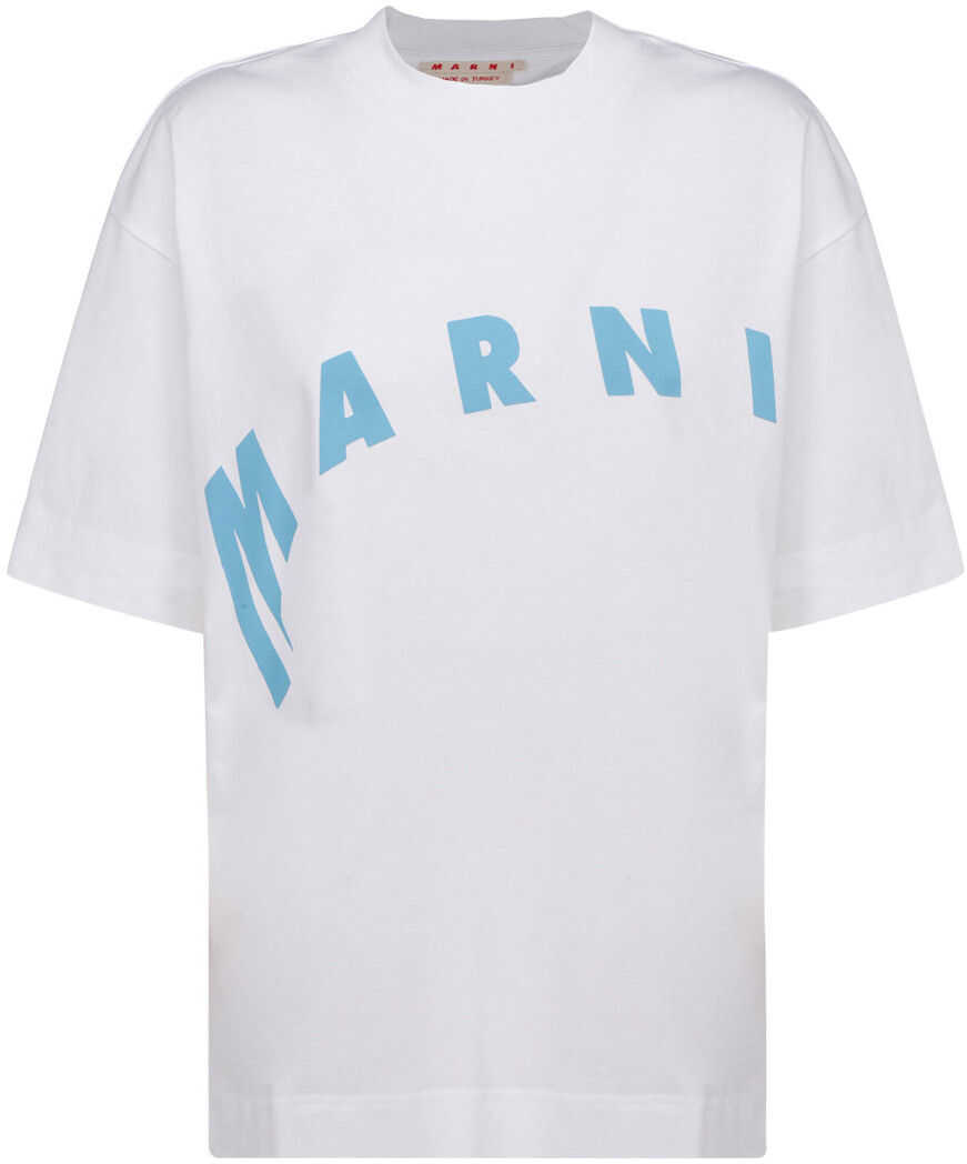 Marni T-Shirt THJET49EPFUSCR13 OFF WHITE