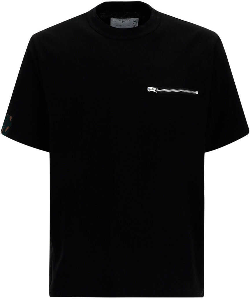 Sacai T-Shirt 2102478M BLACK