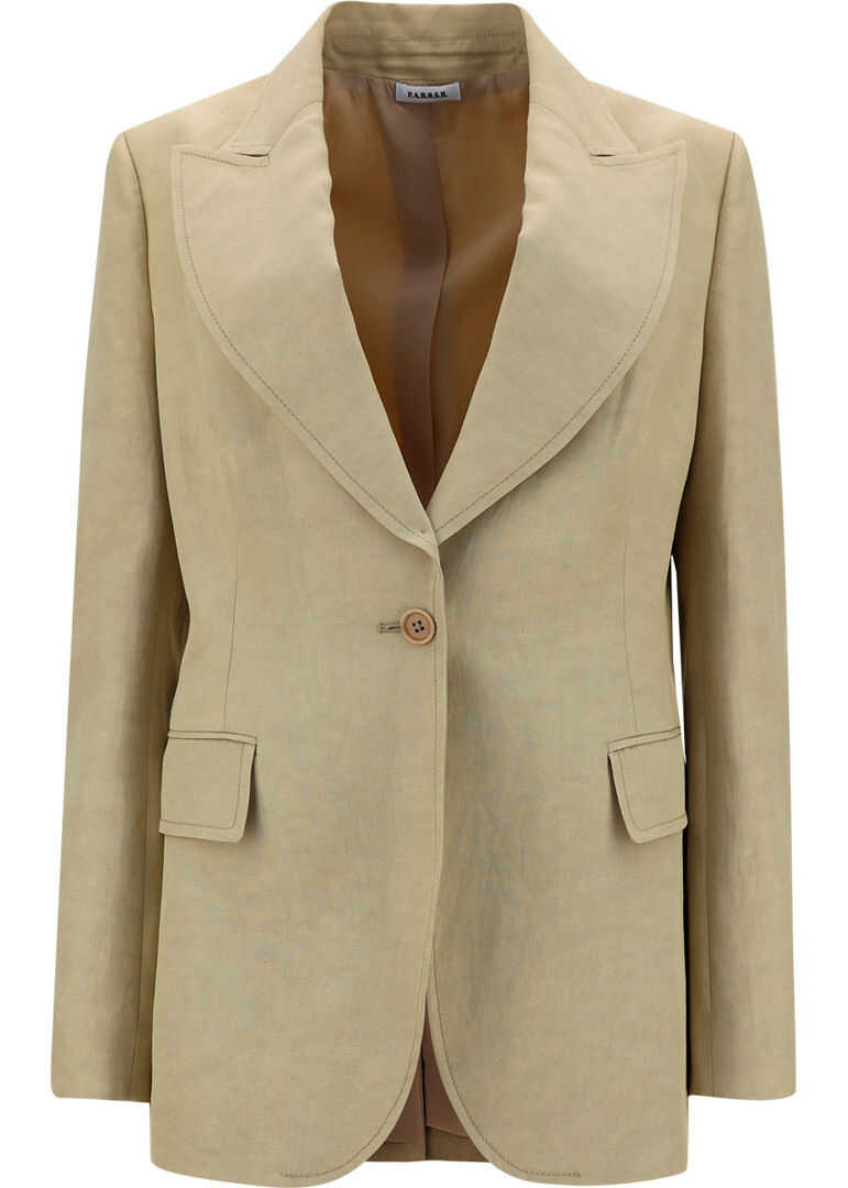 P.A.R.O.S.H. Raisa Jacket D420104 BEIGE