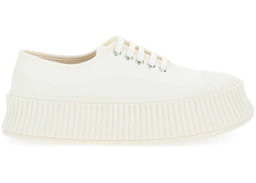 Jil Sander Sneakers JS36072A13061 NATURAL WHITE