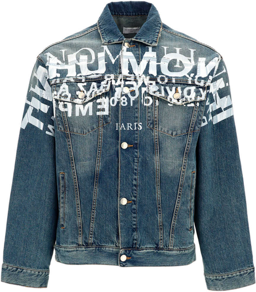 Ih Nom Uh Nit Maison Margiela Denim Jacket NUS21601 DENIM BLUE