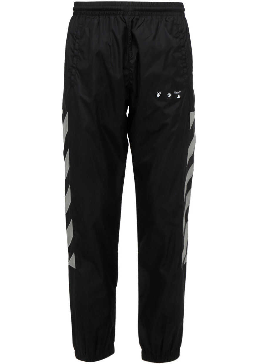 Off-White Diag Trackpant OMCJ001R21FAB001 BLACK