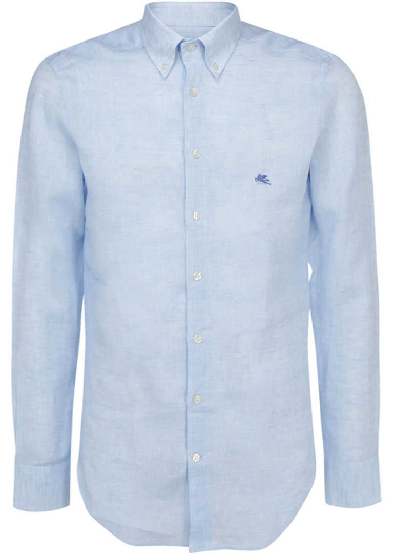 ETRO Etron Shirt 1K9646501 LIGHT BLUE