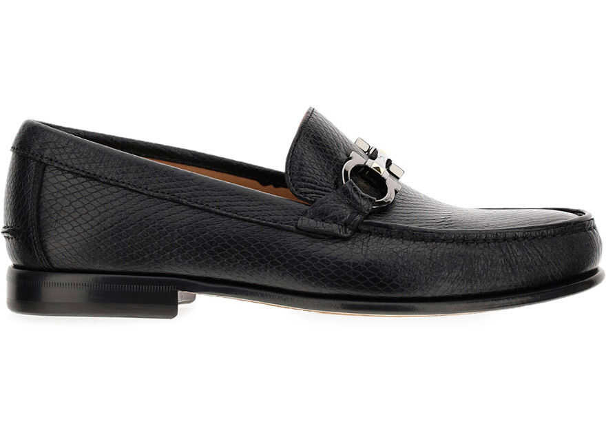 Salvatore Ferragamo Loafers 741563 BLACK