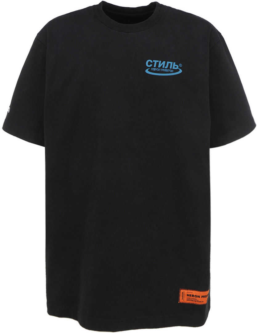 Heron Preston T-Shirt HMAA020R21JER005 BLACK