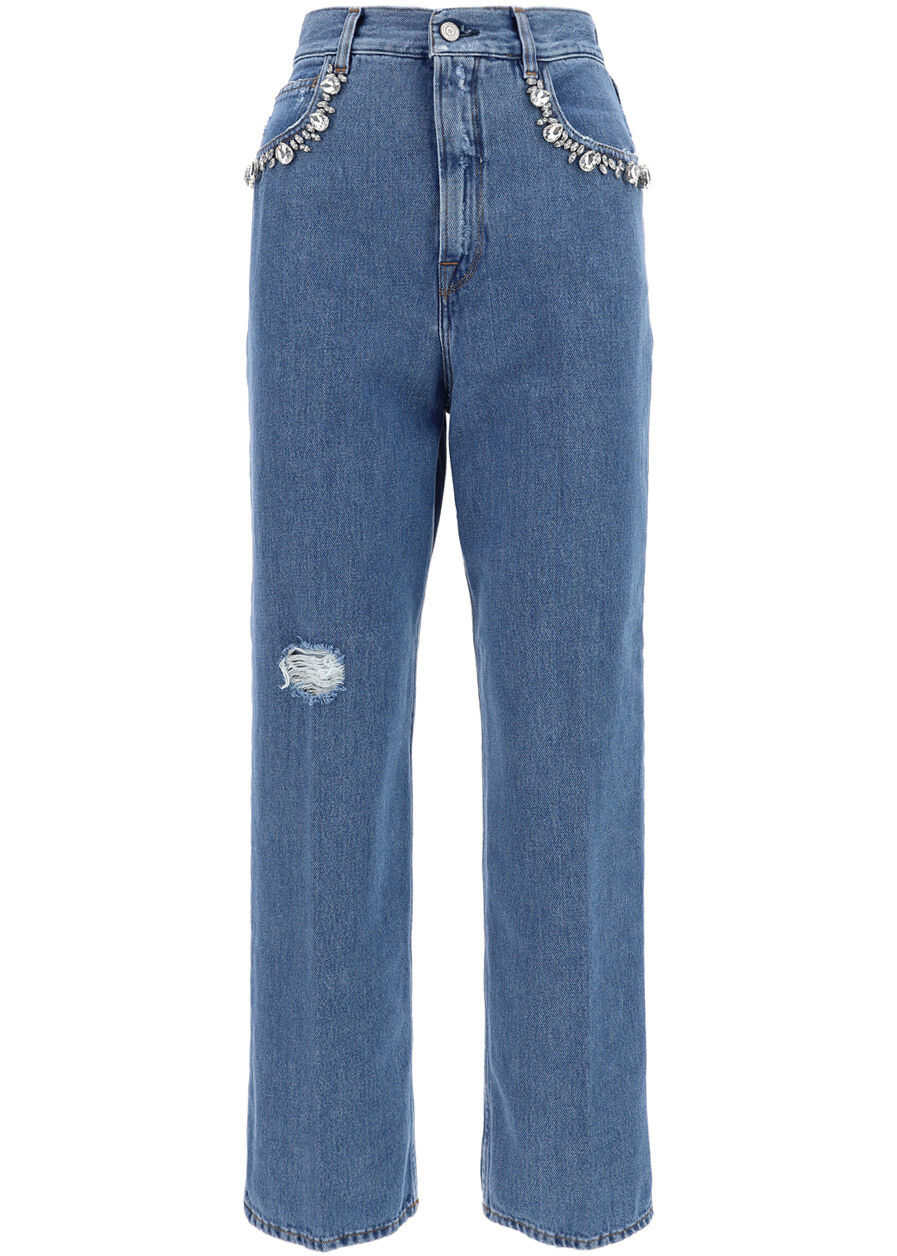 Golden Goose Kim Jeans GWP00102P000407 DENIM BLUE