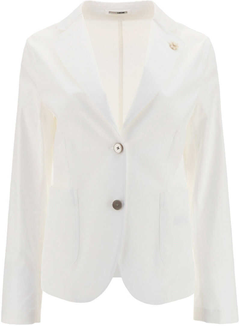 Lardini Jacket P1HAVANADA8023 WHITE